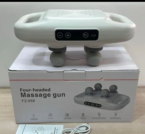 Four Headed Massage Gun